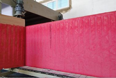 Horizontal Sponge berkelanjutan Busa Memproduksi Baris / Fleksibel Foam Membuat Mesin