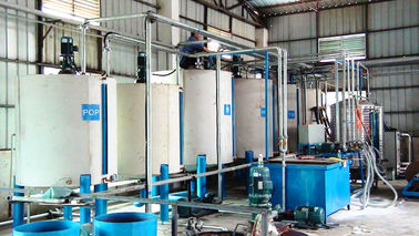 Horizontal berkelanjutan Tekanan Rendah Mesin Foam Untuk Lembut Urethane Foam Karet
