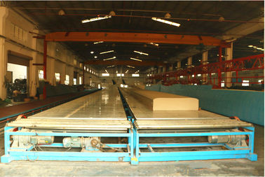 Full Automatic Sponge Line Produksi, PU Foam Mesin Manufacturing 200 ~ 300L / min