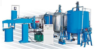 43kw Semi-Automatic Sponge Production Line Untuk Busa Berbusa dan Perabotan