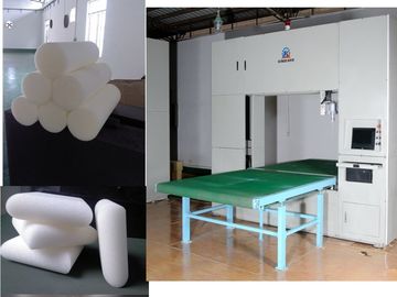 Horizontal CNC Contour Foam Cutting Machine Dengan Belt Loop Cutting 8KW