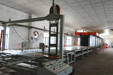 Otomatis PLC Kontrol EVA Vertical Foam Cutting Machine Untuk Density 13kg / m3 untuk 60kg / m3