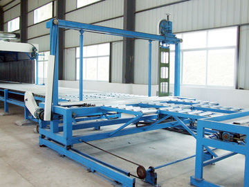 High Precision Polyurethane Horizontal Foam Cutting Machine untuk Foam Blok