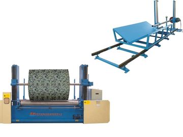 Horizontal Musim Semi Kasur Busa Boring Drilling Machine Presisi Tinggi