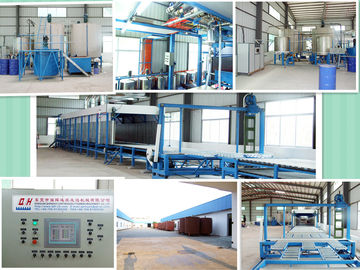 Mesin Busa Polyurethane Pemanas Listrik dengan Tinggi Pembusaan 1.0-1.25m dan Sistem Kontrol PLC
